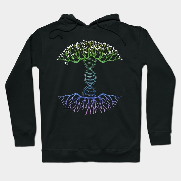 Family Tree DNA Hoodie by CrissWild